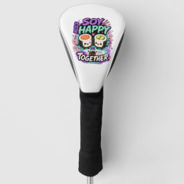 Soy Happy Together – かわいい寿司カップル ゴルフヘッドカバー