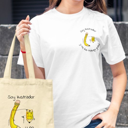 Soy ilustrador y no trabajo gratis tina tシャツ