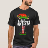 Soy La Artista小妖精や小人ファミリーグループマッチングinスペイン Tシャツ (正面)