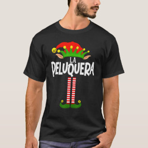 Soy La Peluquera小妖精や小人ファミリーグループマッチングSpan Tシャツ