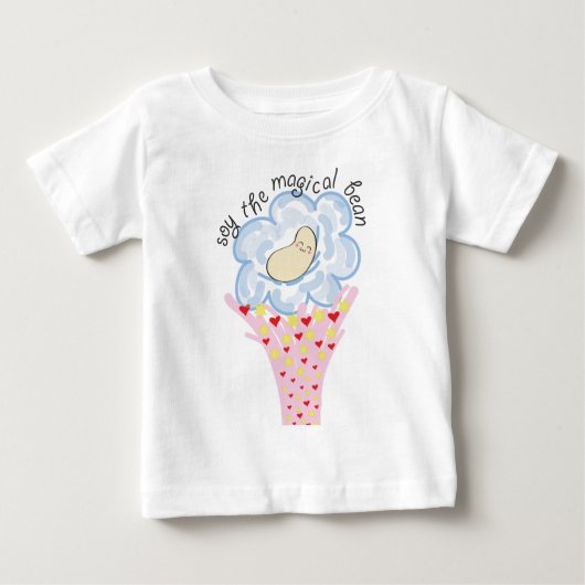 soy the magical bean ベビーTシャツ (正面)