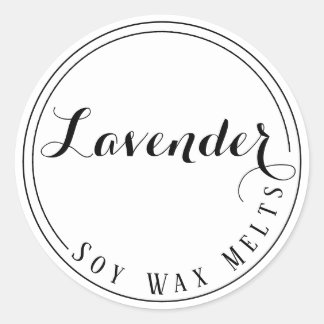 Soy Waxメルトラベル ラウンドシール
