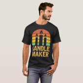 Soy Wax恋人キャンドルマーキングガ Tシャツ (正面フル)