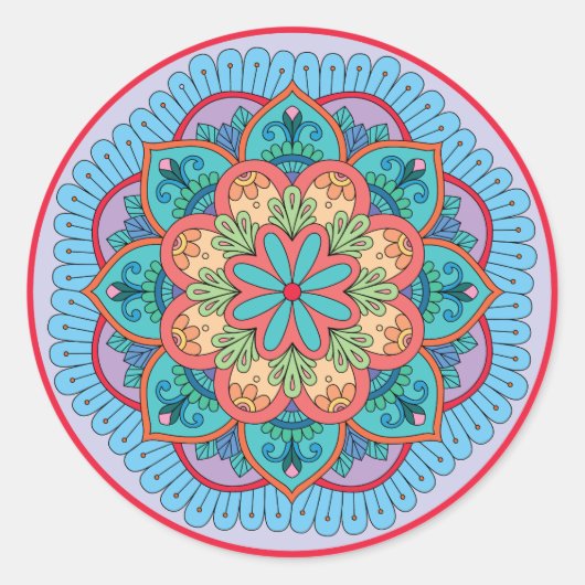 Soy Wax Candleの好意 ラウンドシール (正面)