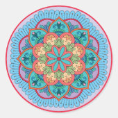 Soy Wax Candleの好意 ラウンドシール (正面)