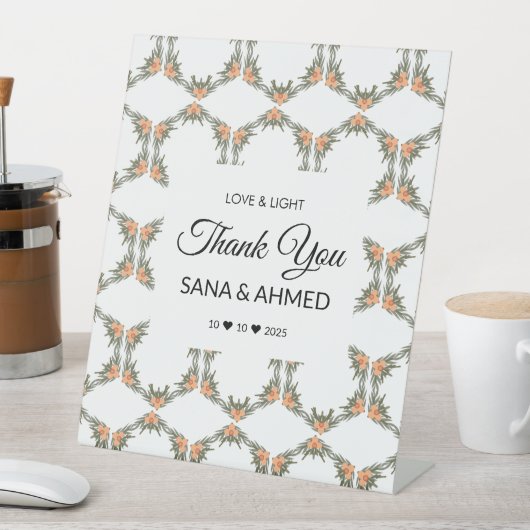 Soy Wax Candleの好意 台座サイン (インサイチュ)