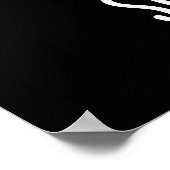 Soy What おもしろい Soy Sauce Pun Dark BG ポスター (角)