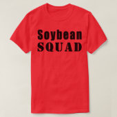 Soybean Squad Farmer Funny Soybeans (2) Tシャツ (デザイン正面)