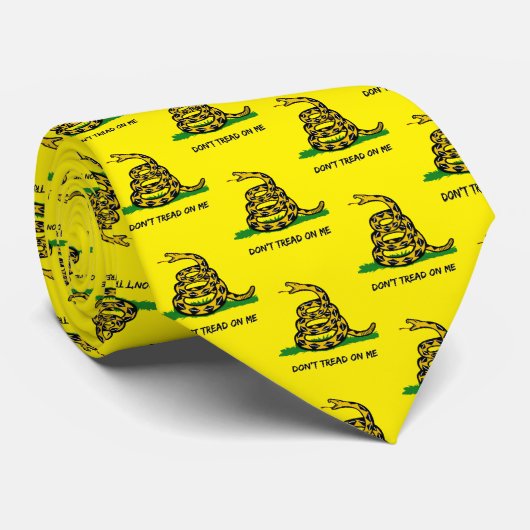 Soyez un vrai libertaire Ne marchez pas sur moi ネクタイ (ロール)