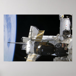 Soyuzのつながれた宇宙船 ポスター