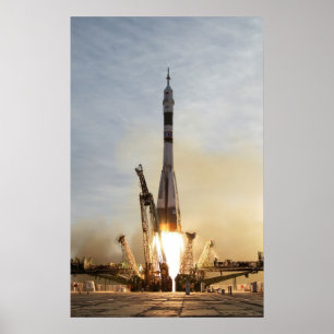 Soyuz TMA-5の進水ポスター宇宙船 ポスター