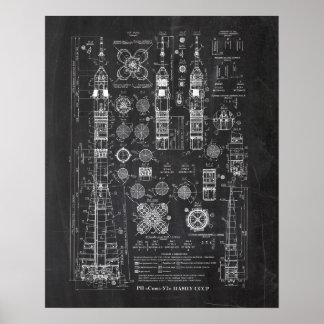 Soyuz-U2ロケット特許 ポスター