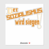 SOZIALISMUS DDR 1962 シール (シート)