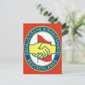 Sozialistische Einiitspartei Deutschlands ポストカード (スタンド正面)