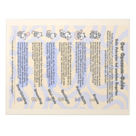 Sozialphobie Handout Psychoedukation ノートパッド