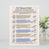 Sozialphobie Handout Psychoedukation *Download* 招待状 (スタンド正面)