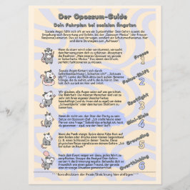 Sozialphobie Handout Psychoedukation *Download* 招待状