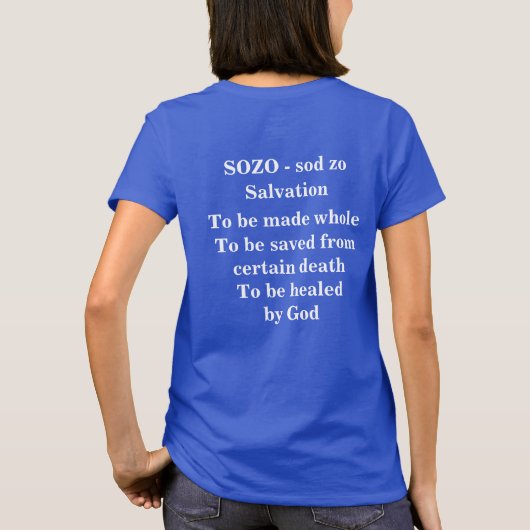 SOZO Tシャツ (裏面)