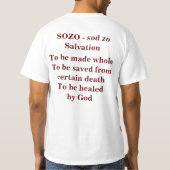 SOZO Tシャツ (裏面)