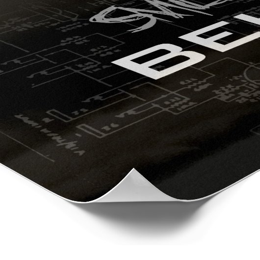 SPがマスクポスターの後ろに ポスター (角)