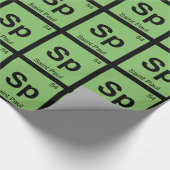 Sp - セントポール ミネソタ 化学 周期表 ラッピングペーパー (角)