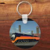 SP 4-8-4 「デイライト」機関車#4449_Trains キーホルダー (正面)