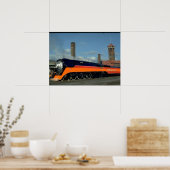 SP 4-8-4 「デイライト」機関車#4449_Trains ポスター (キッチン)