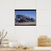 SP 4-8-8-2キャブ、前方マレット#4294_Trains ポスター (キッチン)