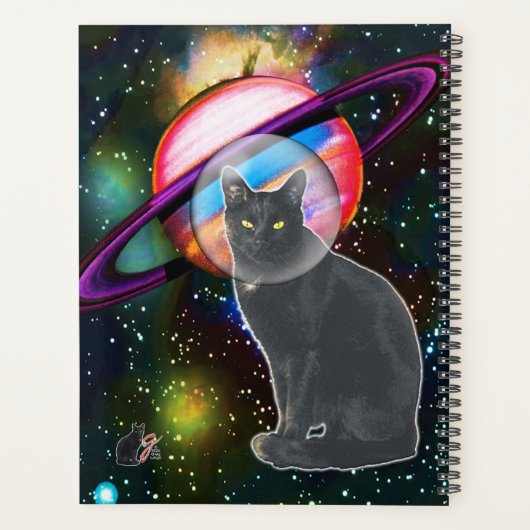 Sp[ace Cat Cosmo プランナー手帳 (裏面)