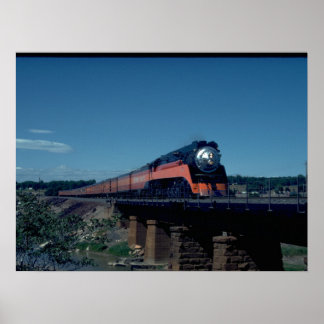SP "Daylight" train, led by 4-8-4 #4449_Trains ポスター