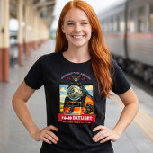SP GS-4 デイライト蒸気機関車 ビンテージポスター Tシャツ