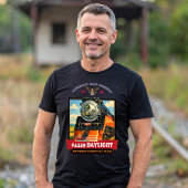 SP GS-4 デイライト蒸気機関車 ビンテージポスター Tシャツ