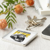 SP GS-4 Daylight 4449 Steam Train Locomotive キーホルダー (側面)