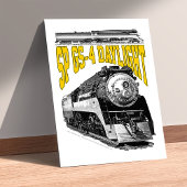 SP GS-4 Daylight 4449 Steam Train Locomotive ポスター
