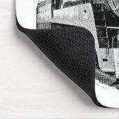 SP GS-4 Daylight 4449 Steam Train Locomotive マウスパッド (コーナー)