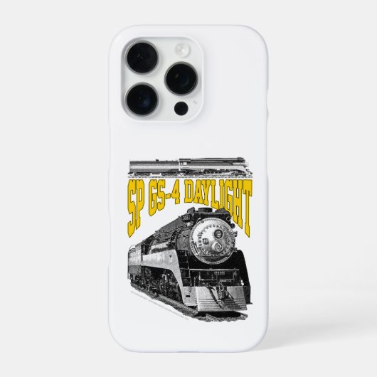 SP GS-4 Daylight 4449 Steam Train Locomotive iPhoneケース (裏面)