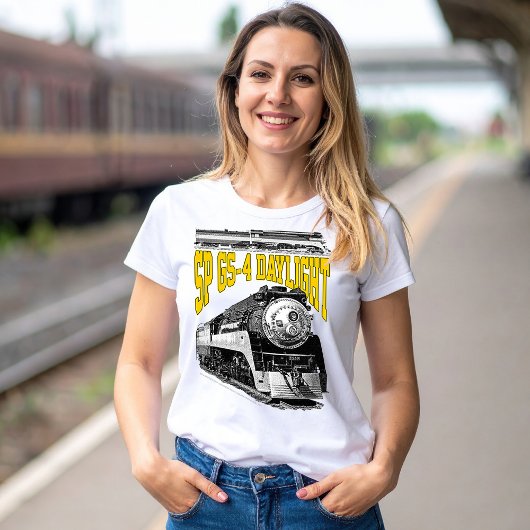 SP GS-4 Daylight 4449 Steam Train Locomotive Tシャツ