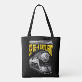 SP GS-4 Daylight Steam Locomotive. 4449 Train トートバッグ (裏面)