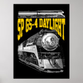 SP GS-4 Daylight Steam Locomotive. 4449 Train ポスター (正面)