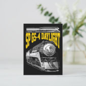SP GS-4 Daylight Steam Locomotive. 4449 Train ポストカード (スタンド正面)