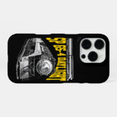 SP GS-4 Daylight Steam Locomotive. 4449 Train iPhoneケース (裏面横)