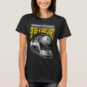 SP GS-4 Daylight Steam Locomotive. 4449 Train Tシャツ (正面)