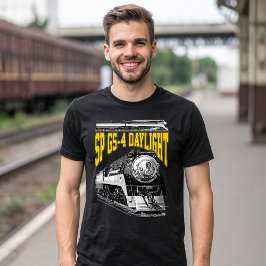SP GS-4 Daylight Steam Locomotive. 4449 Train Tシャツ
