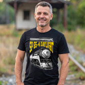 SP GS-4 Daylight Steam Locomotive. 4449 Train Tシャツ