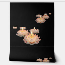 Spa Bathroom Candles 壁紙