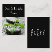 Spa&Beautyのサロンの名刺 名刺 (正面/裏面)