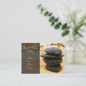 Spa&Beautyのサロンの名刺 名刺 (スタンド正面)