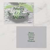 Spa&Beautyの名刺 名刺 (正面/裏面)