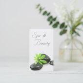 Spa&Beautyの名刺 名刺 (スタンド正面)