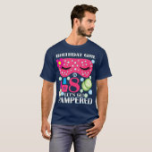 Spa Birthday Party Themed Birthday Girls Age Tシャツ (正面フル)